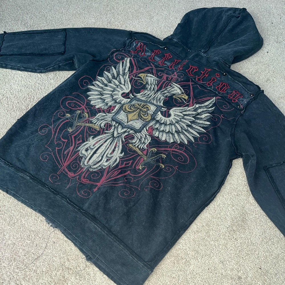 Affliction hoodie black